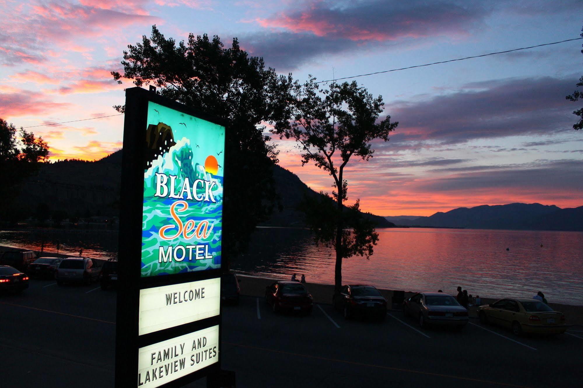 Black Sea Motel Penticton Exterior foto